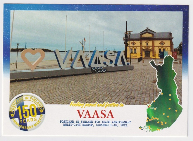 Vaasa: Rantanäkymää ja Kuntsin modernin taiteen museo