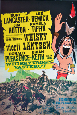 Elokuvajuliste: Whisky vierii länteen