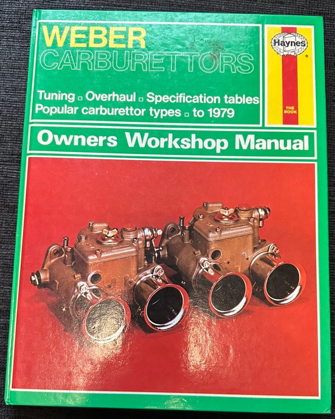 Haynes 393 Weber Carburettors korjausopas