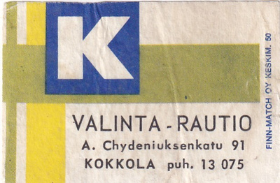 Kokkola, Valinta - Rautio 5/6