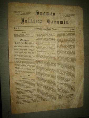 Sanomalehti: Suomen Julkisia Sanomia 7.1.1858