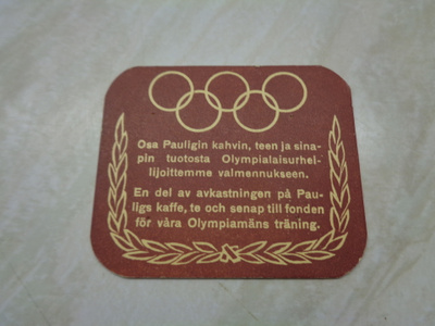 Kahvikortti Paulig Tuotteet - Olympiarenkaat