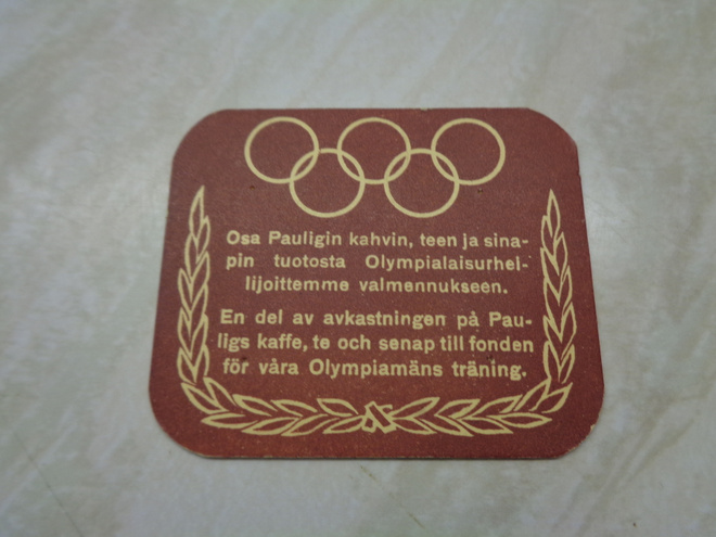 Kahvikortti Paulig Tuotteet - Olympiarenkaat