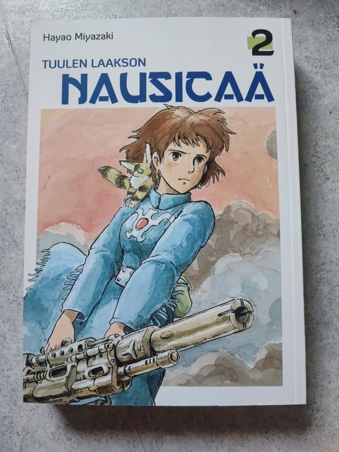 Tuulen laakson Nausicaä 2 Hayao Miyazaki