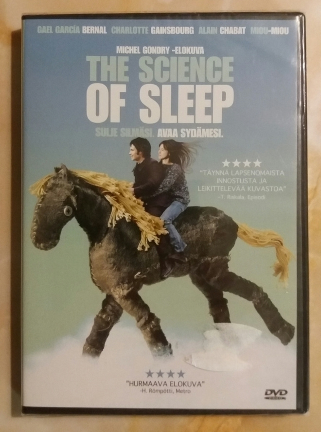 THE SCIENCE OF SLEEP - FI  DVD - UUSI