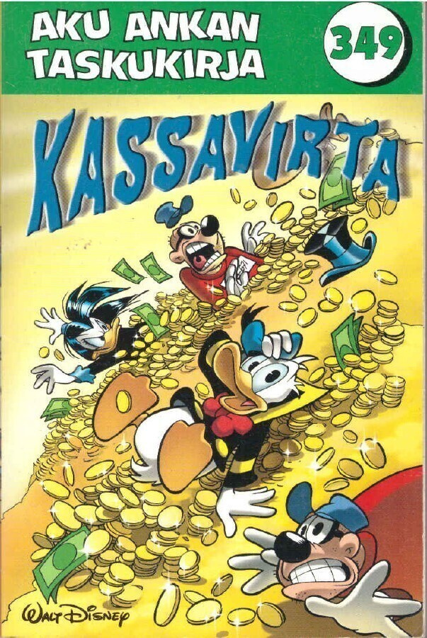 Aku Ankan taskukirja #349 - Kassavirta
