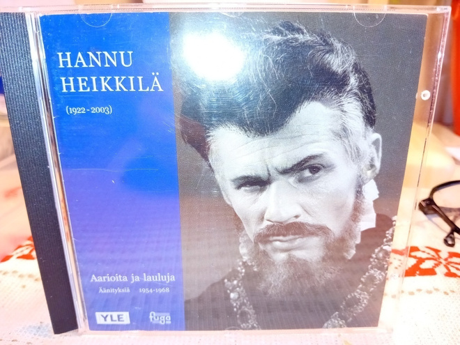 CD Hannu Heikkilä : Aarioita ja lauluja ( SIS POSTIKULU )