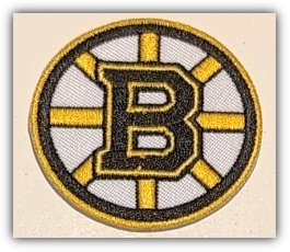 NHL - Boston Bruins -kangasmerkki / haalarimerkki - pieni