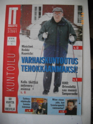 Invalidityö Nro 3/2001 (8.11)