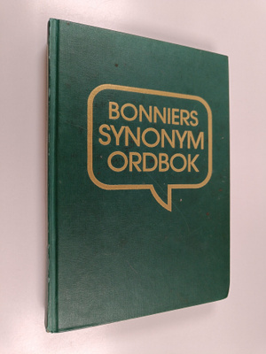 Göran Walter : Bonniers synonym ordbok
