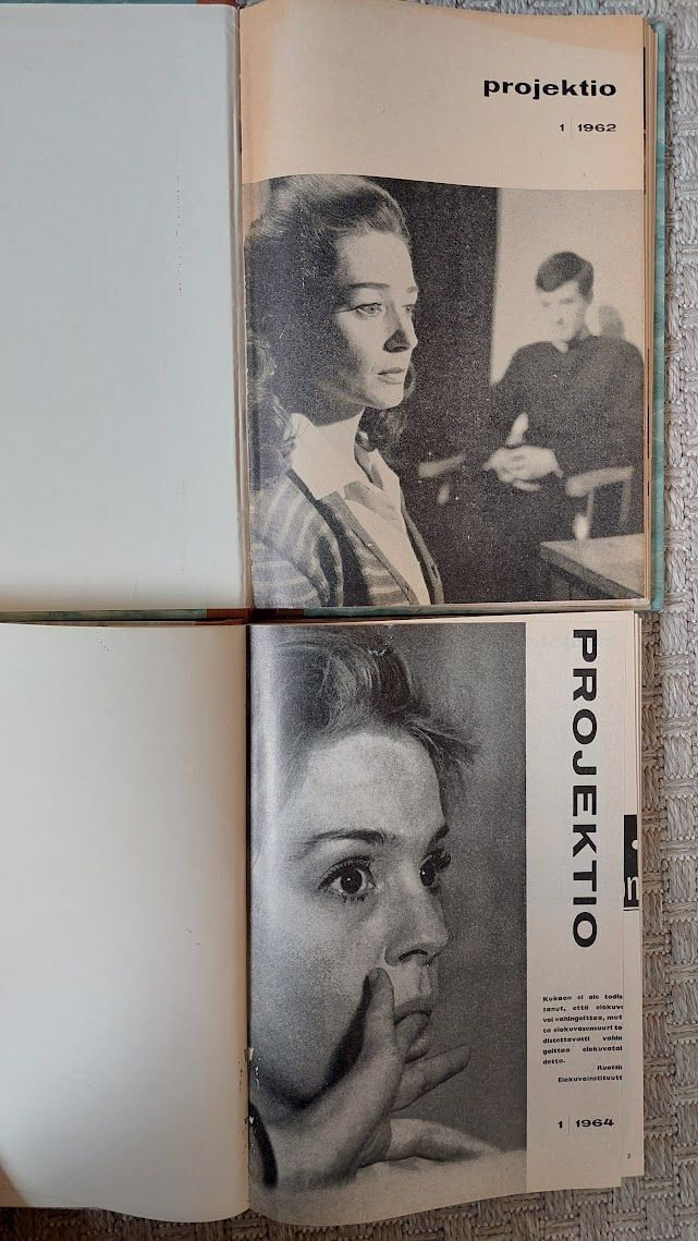 Projektio 1962-1966 kahtena kirjana