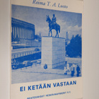 Reima T. A. Luoto : Ei ketään vastaan : maamme puolustami... - pikkukuva 1
