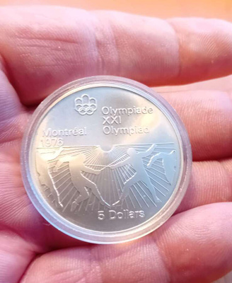 Myydään Montreal Olympia juhlaraha