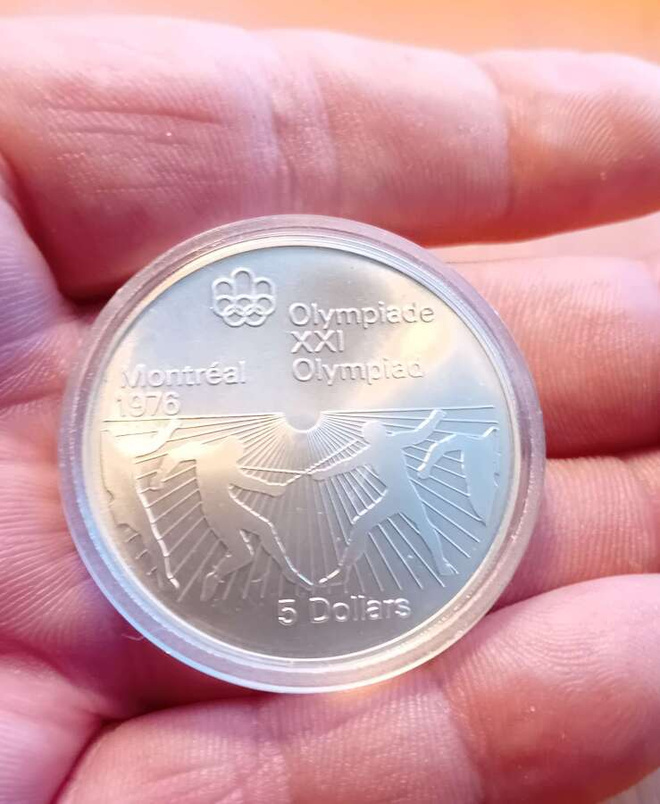 Myydään Montreal Olympia juhlaraha