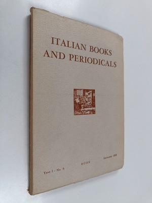 Italian books and periodicals year 1 - No. 9
