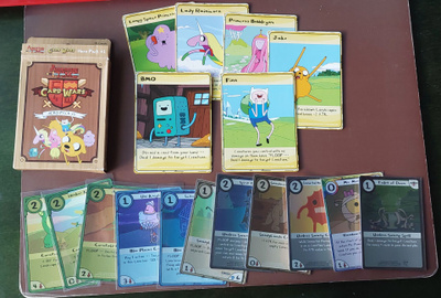 Adventure time Hero kortteja ja holo kortteja