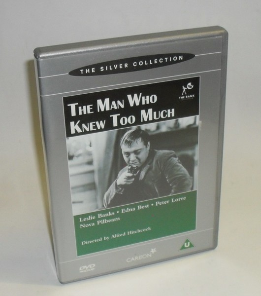 THE MAN WHO KNEW TOO MUCH  (DVD) 1934