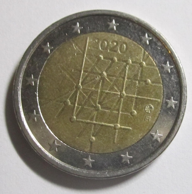 Suomi 2 € 2020 - Turun Yliopisto (CIRC)