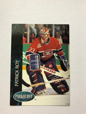 1992-93 Parkhurst Patrick Roy #84