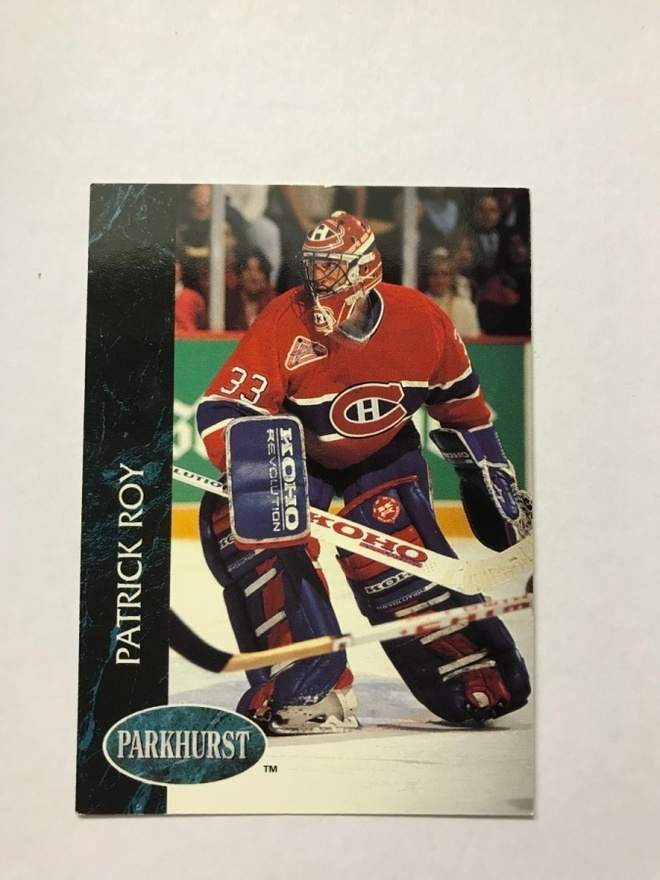 1992-93 Parkhurst Patrick Roy #84