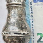 VANHA Suolakko? Pippurisirotin? Hopeaa 925 Englanti 1892 - pikkukuva 1