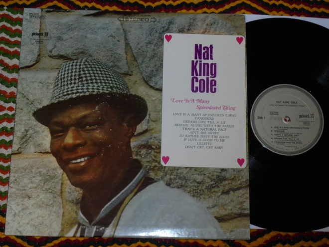 NAT KING COLE  Love Is A Many Splendored Thing - LP 1966 EX-