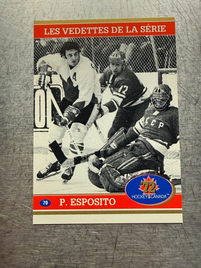 91-92 Future Trends Canada '72 Series Stars/Phil Esposito