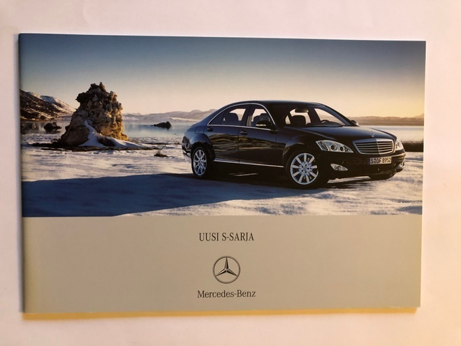 Myyntiesite - Mercedes S-sarja - 6/2005