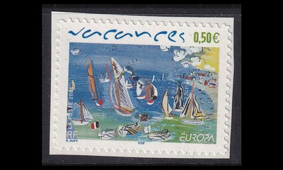 Ranska 3816 ** Europa loma tarramerkki (2004)