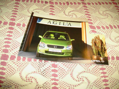 Opel Agila 01/00 esite - Suomi
