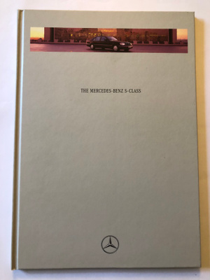 Myyntiesite - Mercedes-Benz -The S-Class - 9/1995