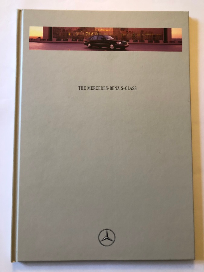 Myyntiesite - Mercedes-Benz -The S-Class - 9/1995