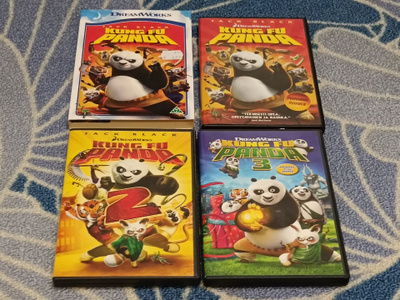 Kung Fu Panda 1-3 DVD