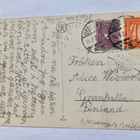 Postikortti Helsinki Laiva Ariadne Kulk. 1922 Saksa - Suomi - pikkukuva 2