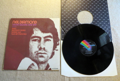 NEIL DIAMOND: Velvet Gloves And Spit LP  (USA 70-luku)