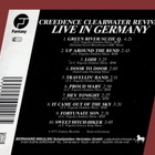 Creedence Clearwater Revival - Live In Germany (CD) - pikkukuva 2