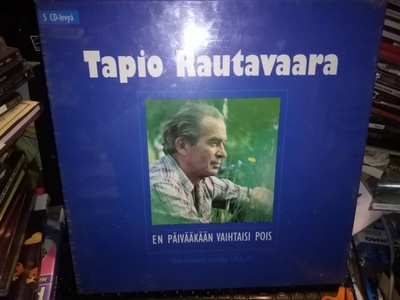 5CD RAUTAVAARA :  EN PÄIVÄÄKÄÄN VAIHTAISI POIS ( UUSI)