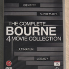 Jason Bourne -kokoelma (4DVD) Matt Damon (UUSI) - pikkukuva 1