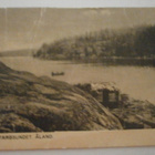 Åland, näköala Färgsundetiin, vanha mv pk, p. 1929 - pikkukuva 1