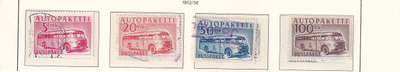AUTOPAKETTIMERKIT 1952/58 LEIMATUT 100MK LIIMAKE