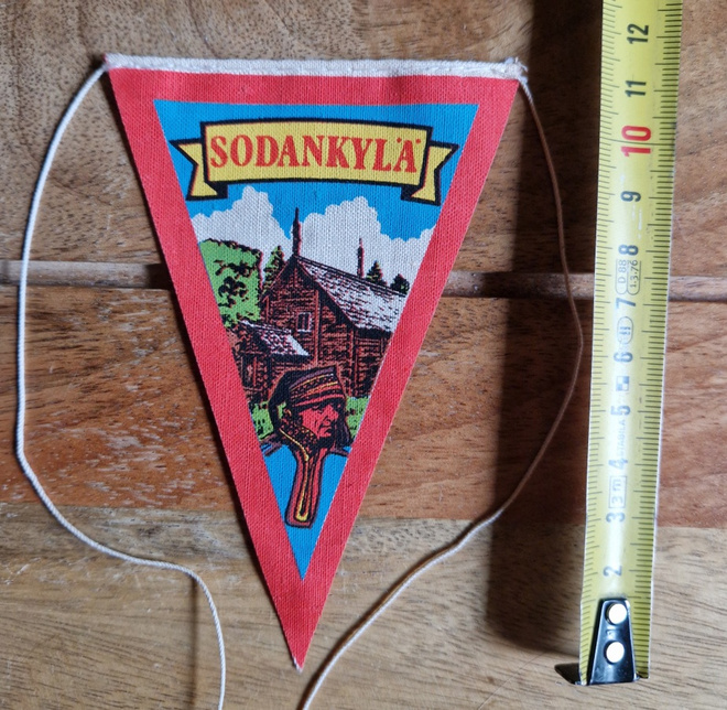 Sodankylä vintage pieni matkailuviri