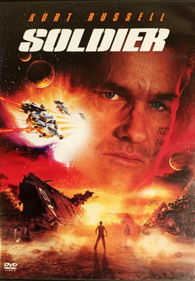 Soldier 1998 Kurt Russell. scifi -robotti biotaistelijat DVD