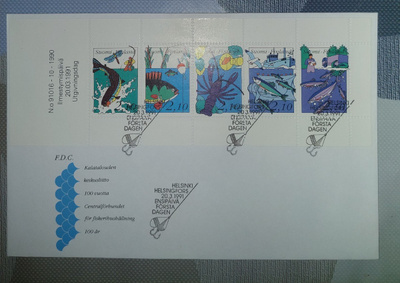 1991  Kalastus  FDC