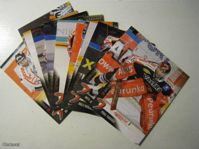 Cardset 2010-11 JYP teamset 61-72