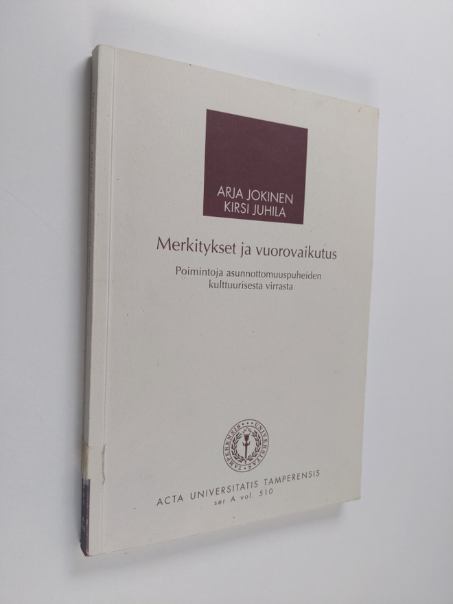 Arja Jokinen : Merkitykset ja vuorovaikutus : poimintoja ...