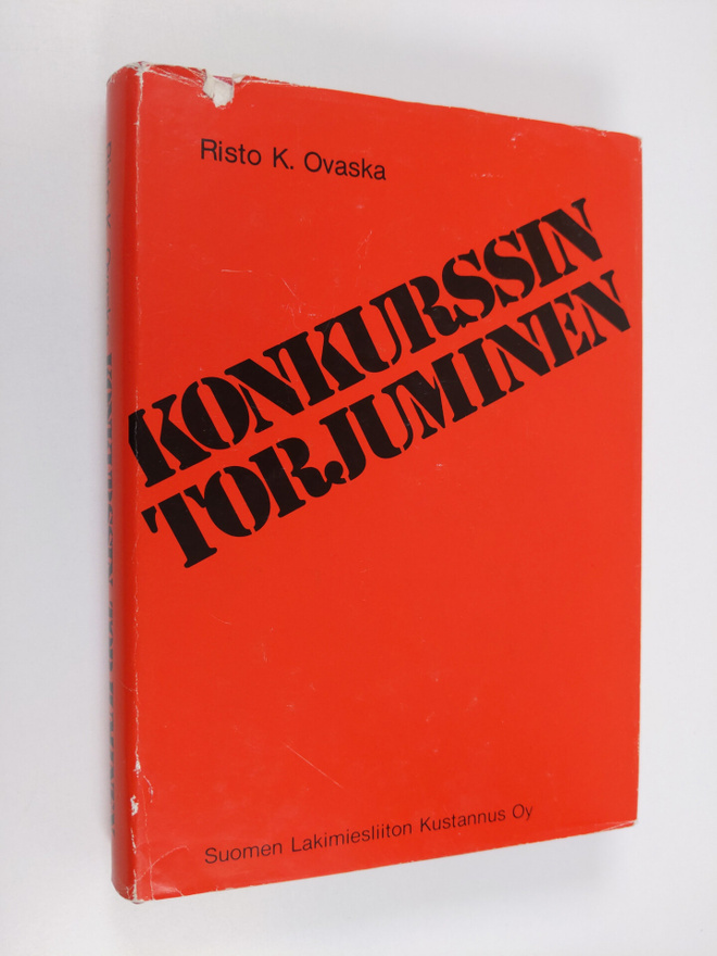 Risto K. Ovaska : Konkurssin torjuminen