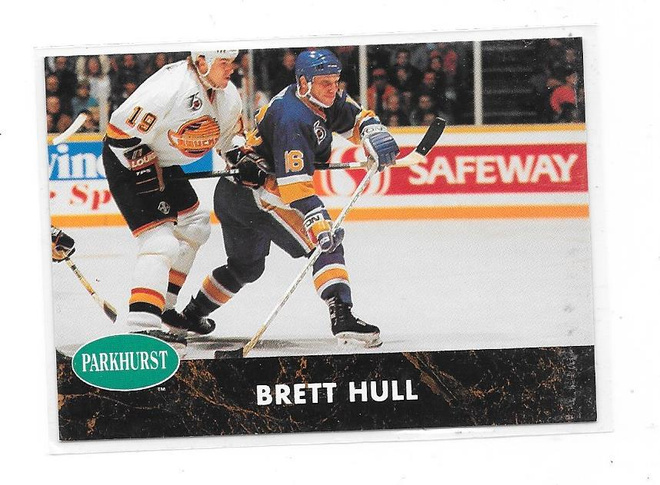 1992-92 Parkhurst French #157 Brett Hull St Louis Blues