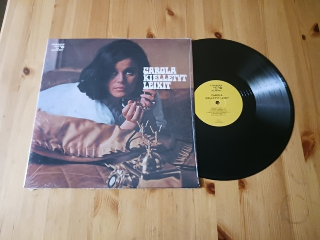 Carola – Kielletyt Leikit lp huippu kunto kuin uusi!!