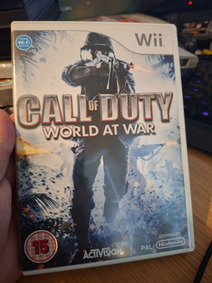 Wii Call Of Duty World At War CIB