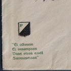 Punainen kenttäpostia -leima ja logo-kuorella 1942 - pikkukuva 3